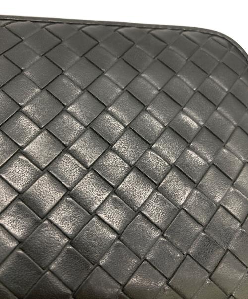 BOTTEGA VENETA（ボッテガベネタ）BOTTEGA VENETA (ボッテガベネタ) ラウンドファスナー財布 ブラックの古着・服飾アイテム