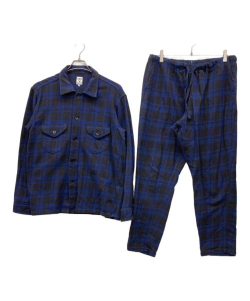 South2 West8（サウスツー ウエストエイト）South2 West8 (サウスツー ウエストエイト) セットアップスーツ ネイビー サイズ:Ｍの古着・服飾アイテム