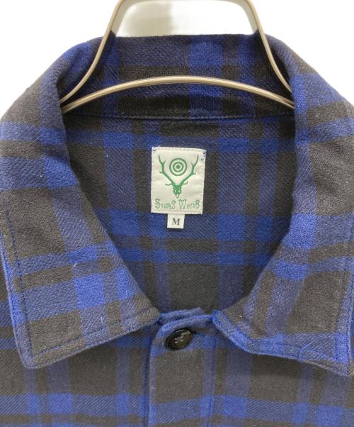 South2 West8（サウスツー ウエストエイト）South2 West8 (サウスツー ウエストエイト) セットアップスーツ ネイビー サイズ:Ｍの古着・服飾アイテム