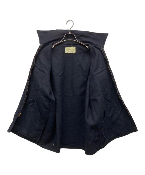 MELTON（メルトン）MELTON (メルトン) CPOジャケット ブラック サイズ:LARGEの古着・服飾アイテム