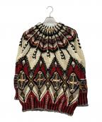 YOSHIYUKI KONISHIヨシユキコニシ）の古着「総柄ニット」｜レッド