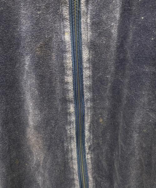 adidas（アディダス）adidas (アディダス) 刺繍トレフォイルロゴトラックジャケット パープル サイズ:Lの古着・服飾アイテム