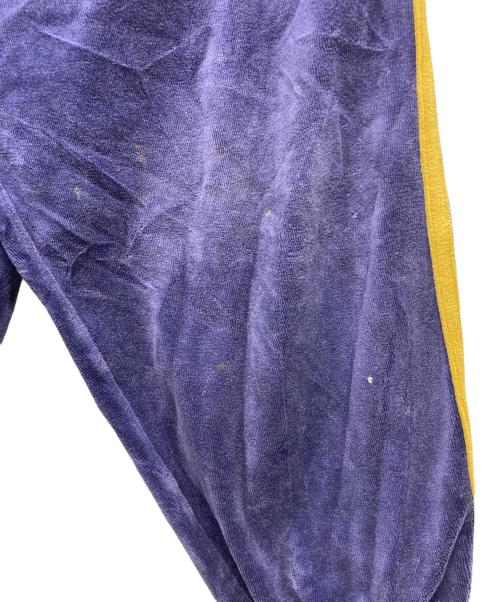 adidas（アディダス）adidas (アディダス) 刺繍トレフォイルロゴトラックジャケット パープル サイズ:Lの古着・服飾アイテム