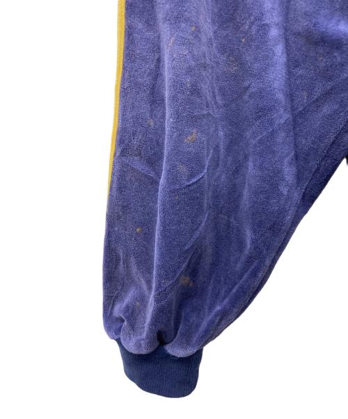 adidas（アディダス）adidas (アディダス) 刺繍トレフォイルロゴトラックジャケット パープル サイズ:Lの古着・服飾アイテム