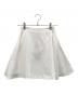 ELISABETTA FRANCHI (エリザベッタフランキ) フリルミニスカート ホワイト サイズ:38：5000円