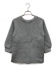 ELISABETTA FRANCHI（エリザベッタフランキ）の古着「厚手ニット」｜グレー