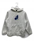 stussyステューシー）の古着「パーカー」｜グレー