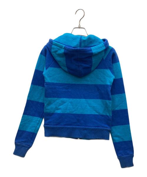 stussy（ステューシー）stussy (ステューシー) ジップパーカー スカイブルー サイズ:XSの古着・服飾アイテム