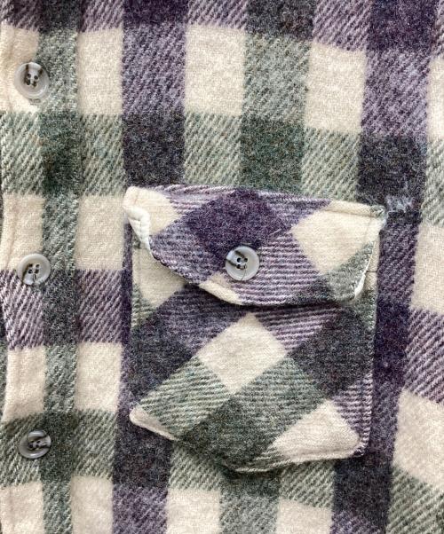 WOOLRICH（ウールリッチ）WOOLRICH (ウールリッチ) ウールチェックシャツ カーキ サイズ:不明の古着・服飾アイテム