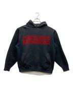 stussyステューシー）の古着「パーカー」｜ブラック