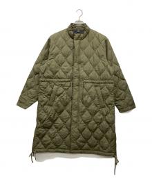 TAION（タイオン）の古着「ミリタリー フライフロント ダウンコート」｜カーキ