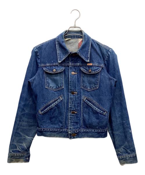 RUSTLER（ラスラー）RUSTLER (ラスラー) デニムジャケット インディゴ サイズ:SMALLの古着・服飾アイテム