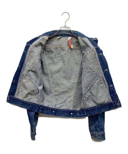 RUSTLER（ラスラー）RUSTLER (ラスラー) デニムジャケット インディゴ サイズ:SMALLの古着・服飾アイテム