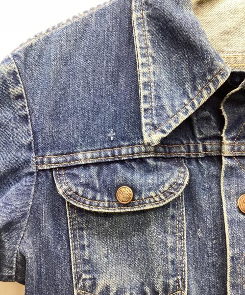 RUSTLER（ラスラー）RUSTLER (ラスラー) デニムジャケット インディゴ サイズ:SMALLの古着・服飾アイテム