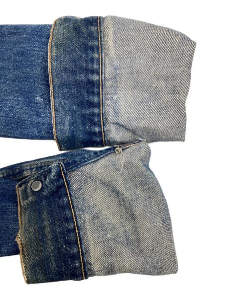 RUSTLER（ラスラー）RUSTLER (ラスラー) デニムジャケット インディゴ サイズ:SMALLの古着・服飾アイテム