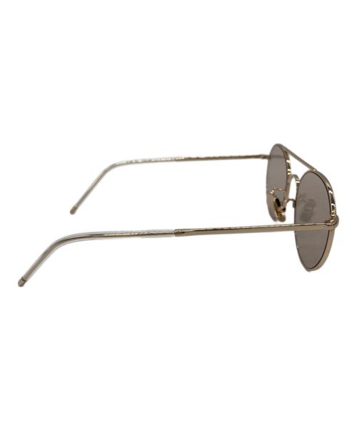 A.D.S.R.（エーディーエスアール）A.D.S.R. (エーディーエスアール) サングラス ゴールドの古着・服飾アイテム