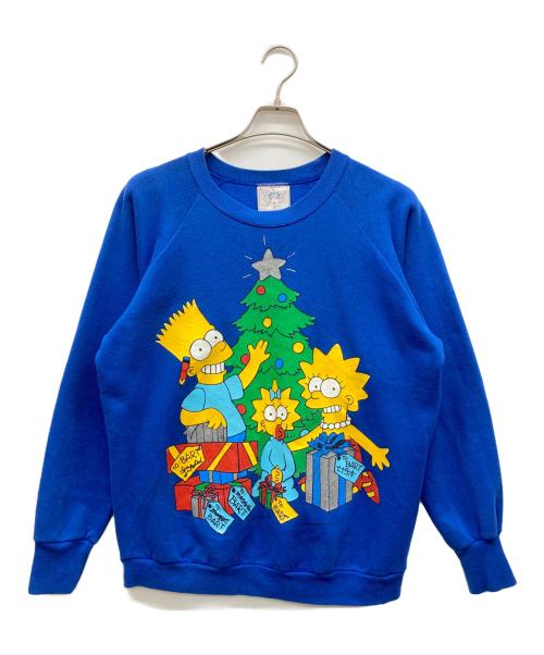 DELTA（デルタ）DELTA (デルタ) 90s ラグランスウェット ブルー サイズ:Lの古着・服飾アイテム