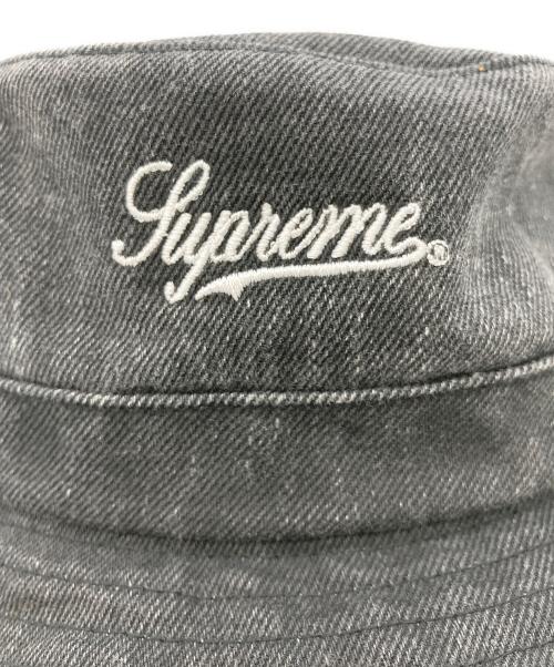 SUPREME（シュプリーム）Supreme (シュプリーム) Coated Denim Crusher ブラックの古着・服飾アイテム