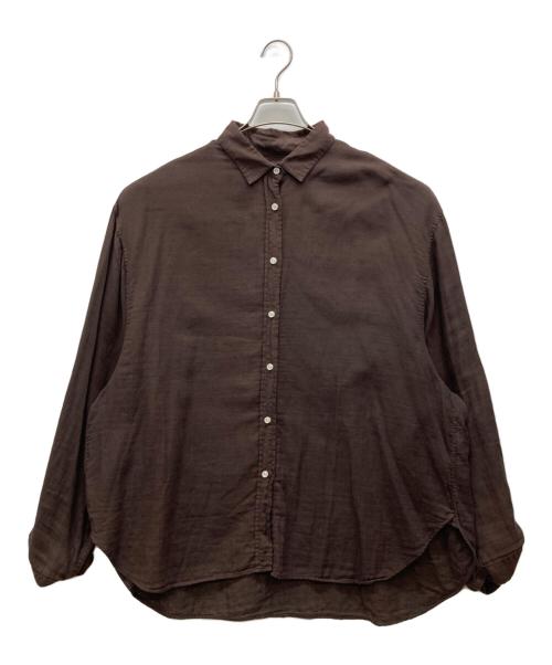 YANUK（ヤヌーク）YANUK (ヤヌーク) シャツ ブラウン サイズ:Fの古着・服飾アイテム