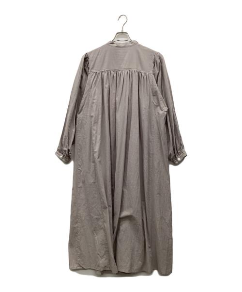 YANUK（ヤヌーク）YANUK (ヤヌーク) シャツワンピース グレージュ サイズ:Fの古着・服飾アイテム