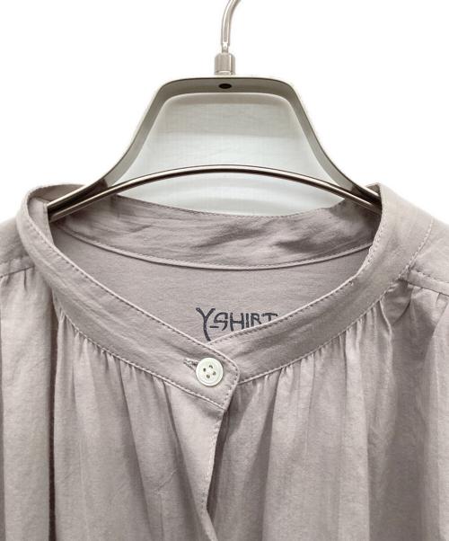 YANUK（ヤヌーク）YANUK (ヤヌーク) シャツワンピース グレージュ サイズ:Fの古着・服飾アイテム