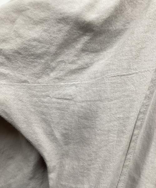 YANUK（ヤヌーク）YANUK (ヤヌーク) シャツワンピース グレージュ サイズ:Fの古着・服飾アイテム