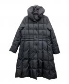 theoryセオリー）の古着「ショールカラーダウンコート」｜ブラック