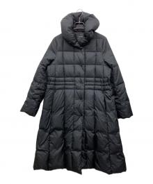 theory（セオリー）の古着「ショールカラーダウンコート」｜ブラック