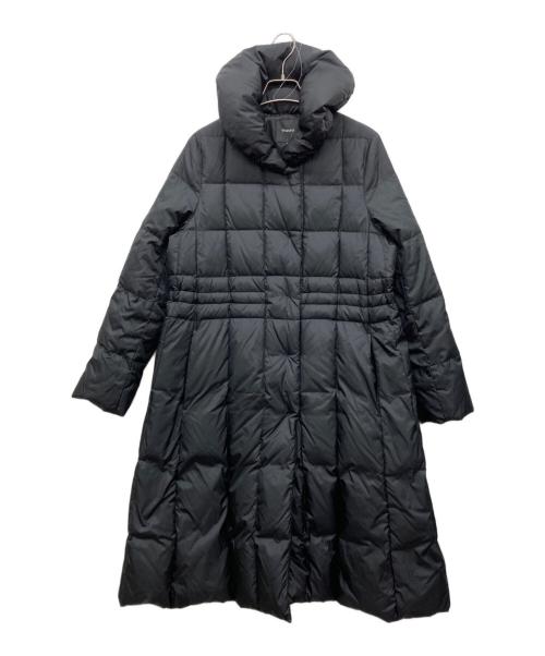 theory（セオリー）theory (セオリー) ショールカラーダウンコート ブラック サイズ:Sの古着・服飾アイテム