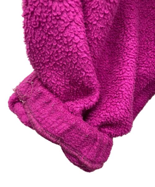 THE NORTH FACE（ザ ノース フェイス）THE NORTH FACE (ザ ノース フェイス) ハーフジップフリースパーカー パープル サイズ:Lの古着・服飾アイテム