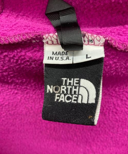 THE NORTH FACE（ザ ノース フェイス）THE NORTH FACE (ザ ノース フェイス) ハーフジップフリースパーカー パープル サイズ:Lの古着・服飾アイテム