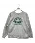 Champion（チャンピオン）の古着「三段中抜きカプセルアーチプリント リバースウィーブスウェット」｜グレー