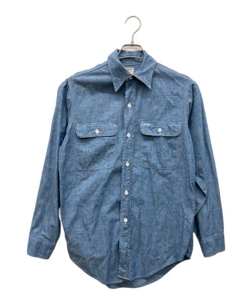 big mac（ビッグマック）BIG MAC (ビッグマック) 70s シャンブレーシャツ インディゴ サイズ:不明の古着・服飾アイテム