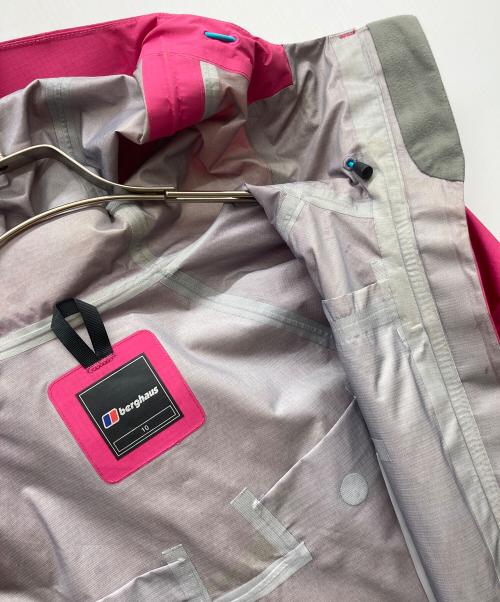 Berghaus（バーグハウス）Berghaus (バーグハウス) VAPOUR STORM SHELL JKT AF ピンク サイズ:10の古着・服飾アイテム