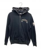 CROWS WORSTクローズ＆ワースト）の古着「ジップパーカー」｜ブラック