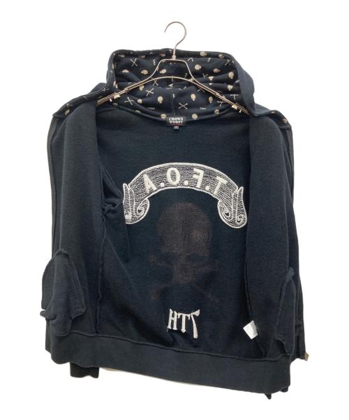 CROWS WORST（クローズ＆ワースト）CROWS WORST (クローズ＆ワースト) ジップパーカー ブラック サイズ:Mの古着・服飾アイテム
