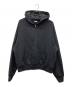 LIDnM（リドム）の古着「WOOL CASHMERE ZIP HOODIE」｜ブラック