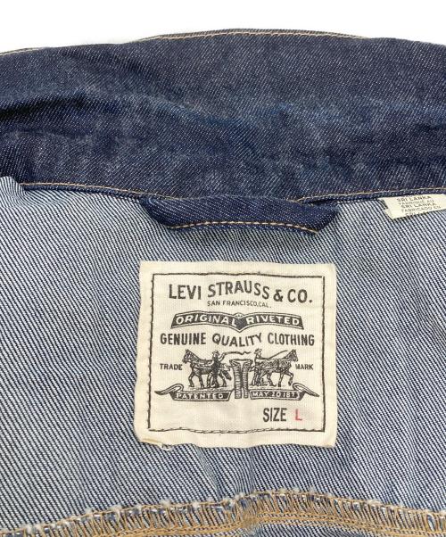 LEVI'S（リーバイス）LEVI'S (リーバイス) 2nd タイプデニムジャケット リサイズ インディゴ サイズ:Lの古着・服飾アイテム