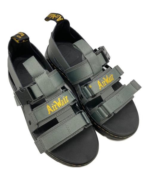 Dr.Martens（ドクターマーチン）Dr.Martens (ドクターマーチン) TRACT PERSON SANDAL グリーン サイズ:US7の古着・服飾アイテム