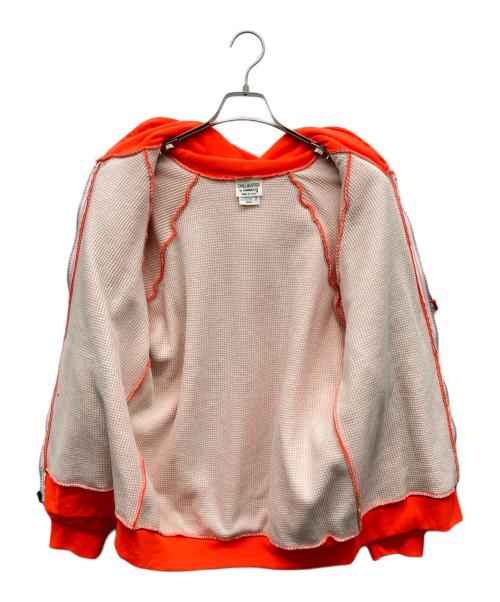 CHILL-BUSTER BY CAMBER Ⅱ（チルバスターキャンバーツー）CHILL－BUSTER BY CAMBER Ⅱ (チルバスターキャンバーツー) 00s 裏サーマルジップパーカー ネオンオレンジ サイズ:SMALLの古着・服飾アイテム