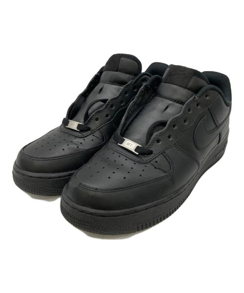 NIKE（ナイキ）NIKE (ナイキ) AIR FORCE1 LOW ブラック サイズ:US9.5の古着・服飾アイテム