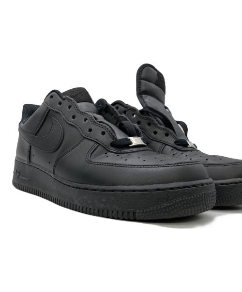 NIKE（ナイキ）NIKE (ナイキ) AIR FORCE1 LOW ブラック サイズ:US9.5の古着・服飾アイテム