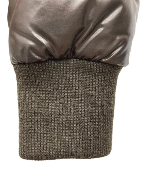 MONCLER（モンクレール）MONCLER (モンクレール) フーデッドダウンジャケット ブラウン サイズ:00の古着・服飾アイテム