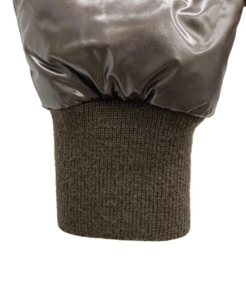 MONCLER（モンクレール）MONCLER (モンクレール) フーデッドダウンジャケット ブラウン サイズ:00の古着・服飾アイテム