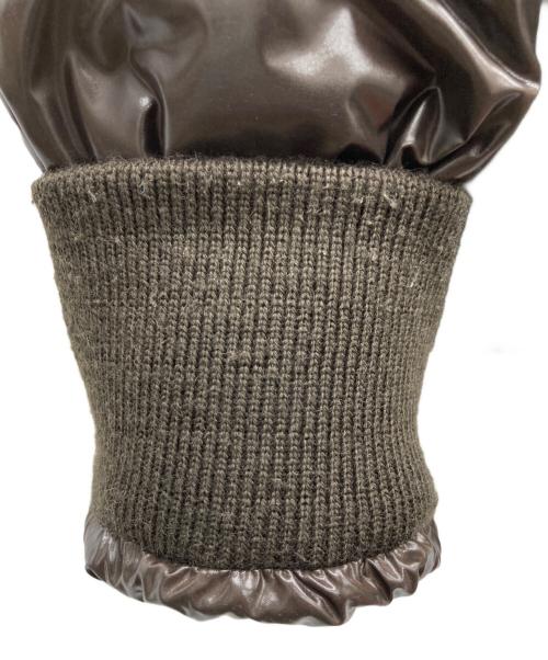 MONCLER（モンクレール）MONCLER (モンクレール) フーデッドダウンジャケット ブラウン サイズ:00の古着・服飾アイテム