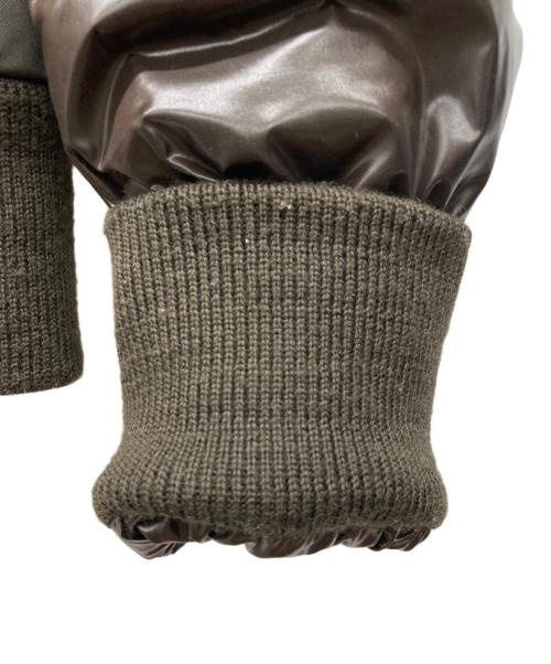MONCLER（モンクレール）MONCLER (モンクレール) フーデッドダウンジャケット ブラウン サイズ:00の古着・服飾アイテム