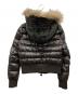 MONCLER (モンクレール) フーデッドダウンジャケット ブラウン サイズ:00：45000円