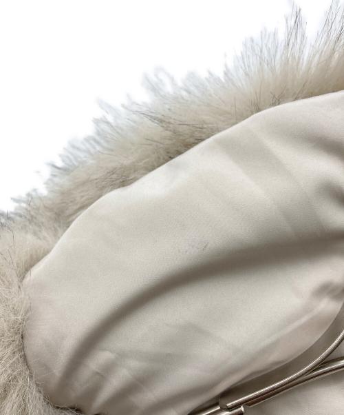 GALLARDA GALANTE（ガリャルダガランテ）GALLARDA GALANTE (ガリャルダガランテ) フェイクファーフーディーブルゾン ベージュ サイズ:なしの古着・服飾アイテム