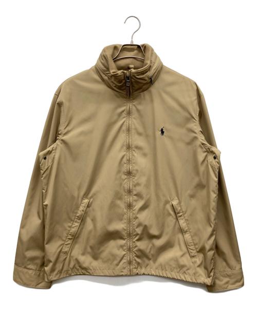POLO RALPH LAUREN（ポロ・ラルフローレン）POLO RALPH LAUREN (ポロ・ラルフローレン) ナイロンジャケット ベージュ サイズ:L 180/100Aの古着・服飾アイテム