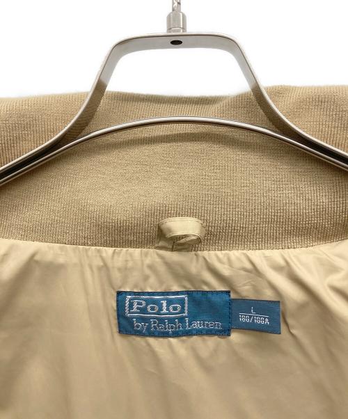 POLO RALPH LAUREN（ポロ・ラルフローレン）POLO RALPH LAUREN (ポロ・ラルフローレン) ナイロンジャケット ベージュ サイズ:L 180/100Aの古着・服飾アイテム